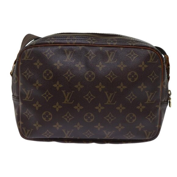 Authentic LOUIS VUITTON Monogram Reporter PM Shoulder Bag M45254 LV - Picture 9 of 16